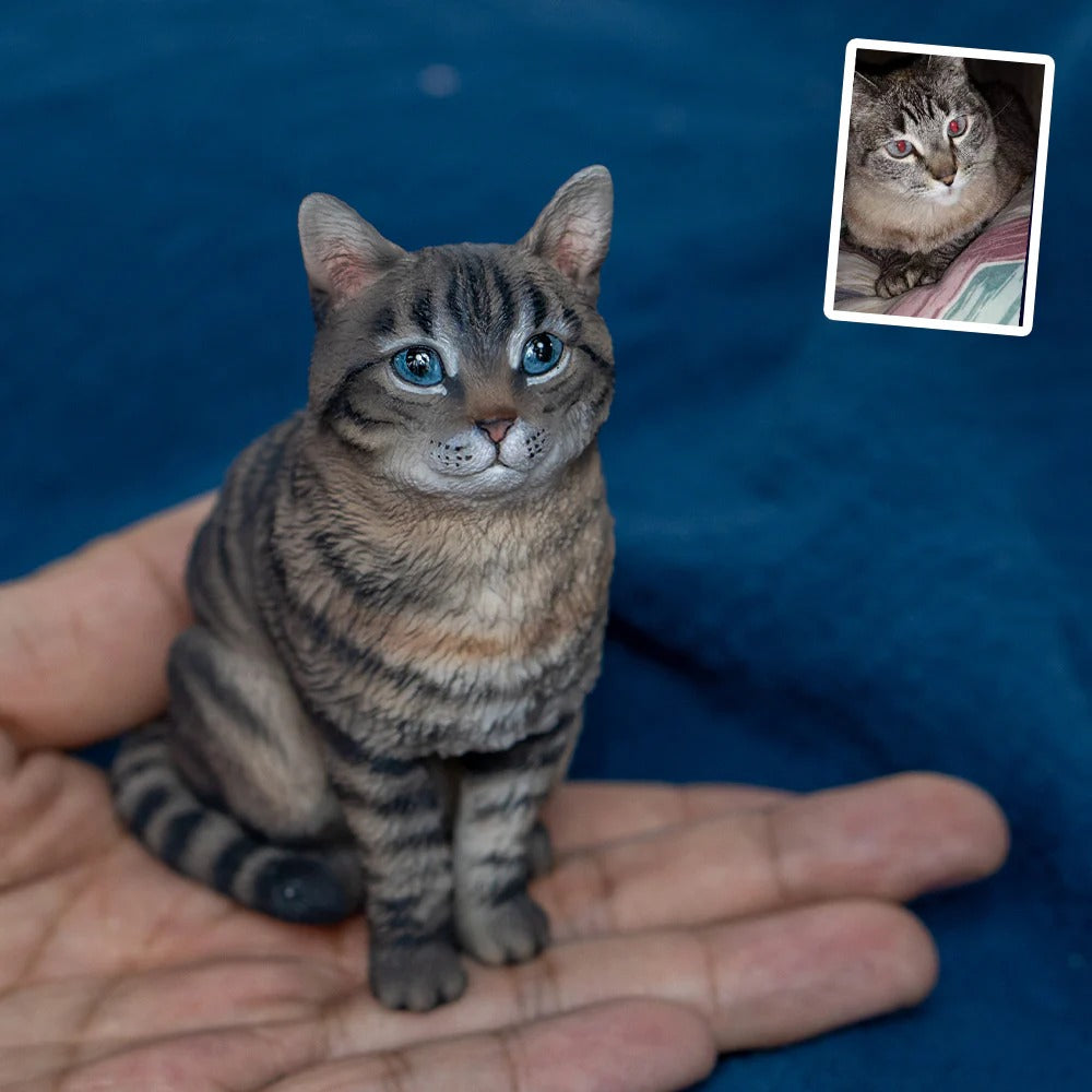 Figura de mascotas personalizadas hechas a mano