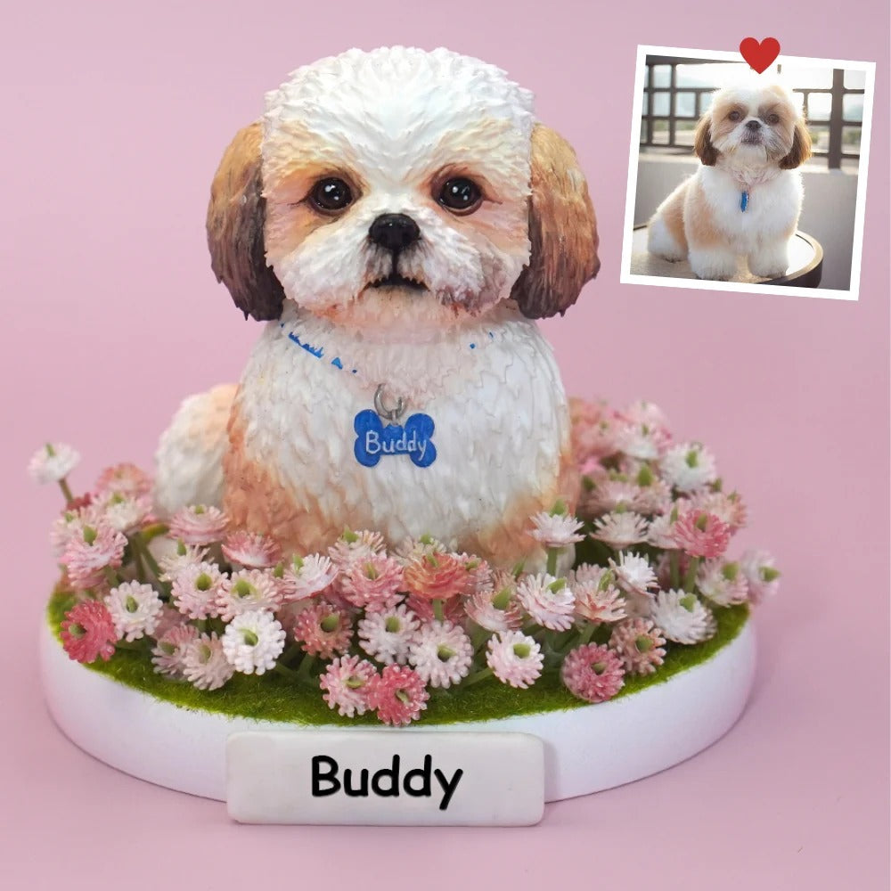 Figura de mascotas personalizadas hechas a mano